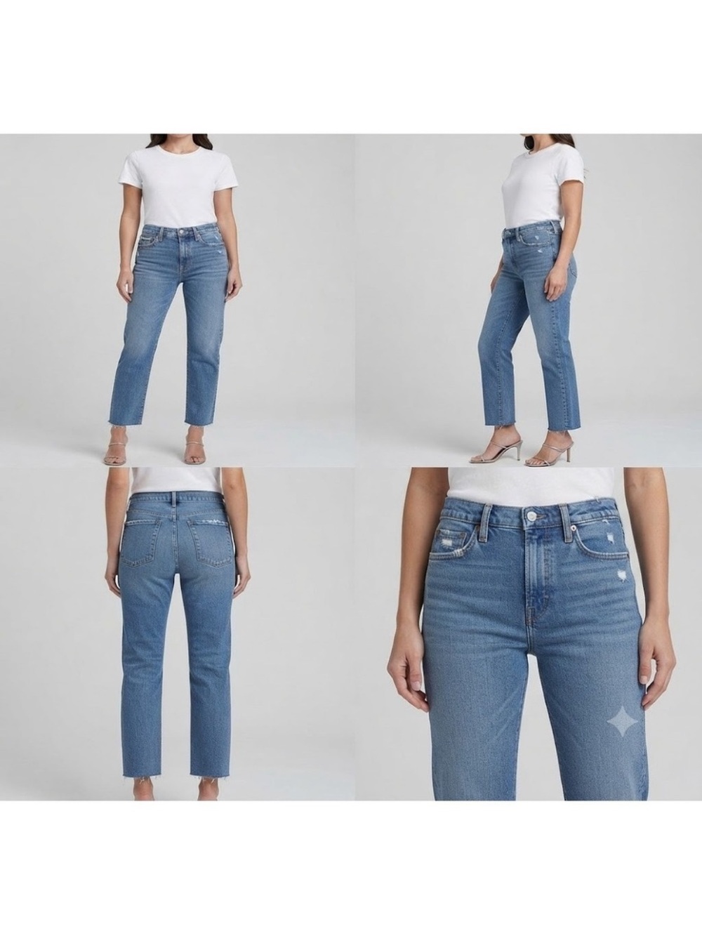 Abercrombie curve love high-waisted ankle jean